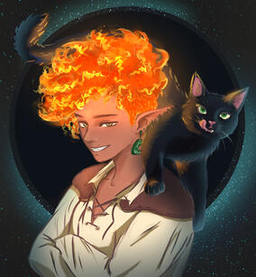 Ra x Luna dnd token